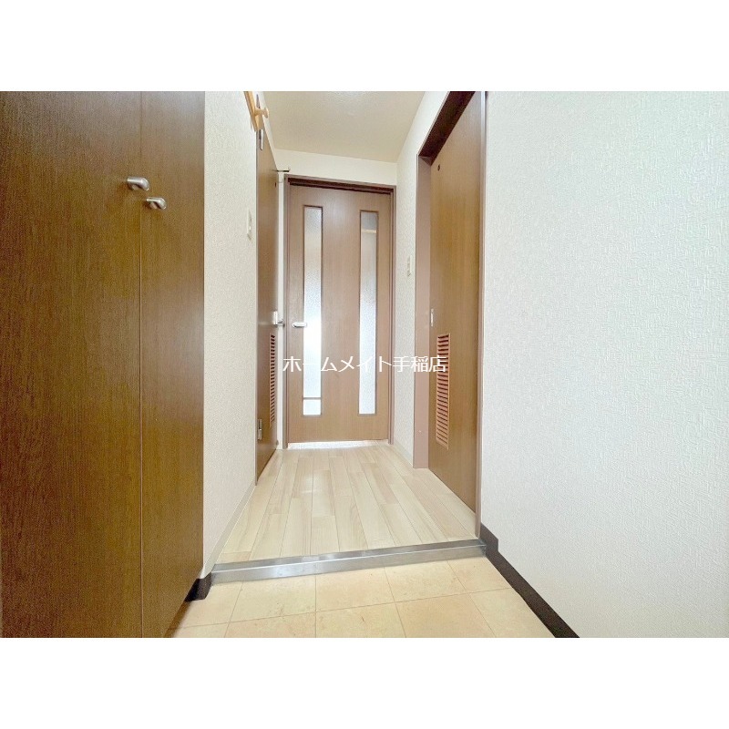 玄関　リフォーム済みです♪