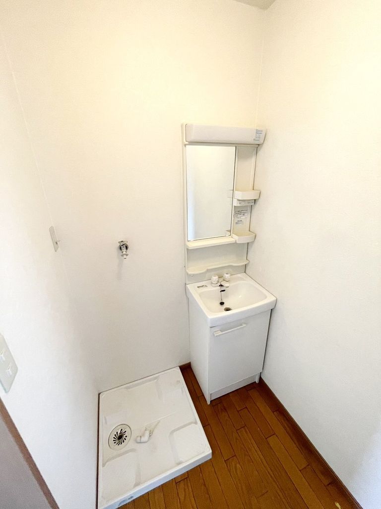 洗面設備　嬉しい独立洗面台