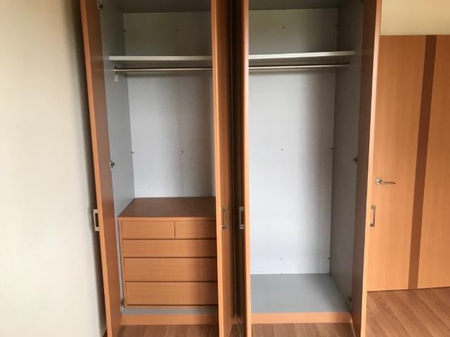 収納　北側洋室クローゼット