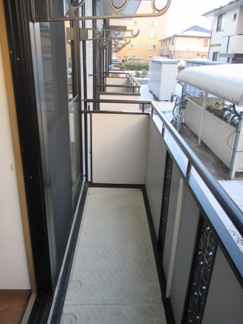 バルコニー　南向きのバルコニーです☆