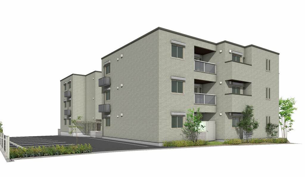 建物外観　完成予想図