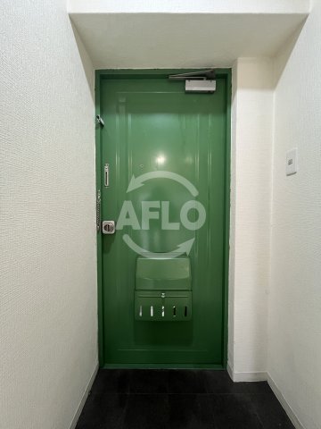 玄関　東中島マンション　玄関