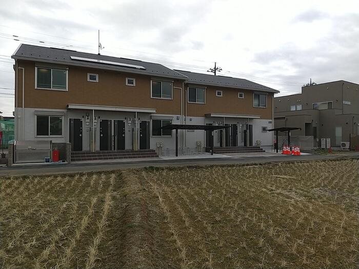 建物外観　高幡不動駅　徒歩圏内です。