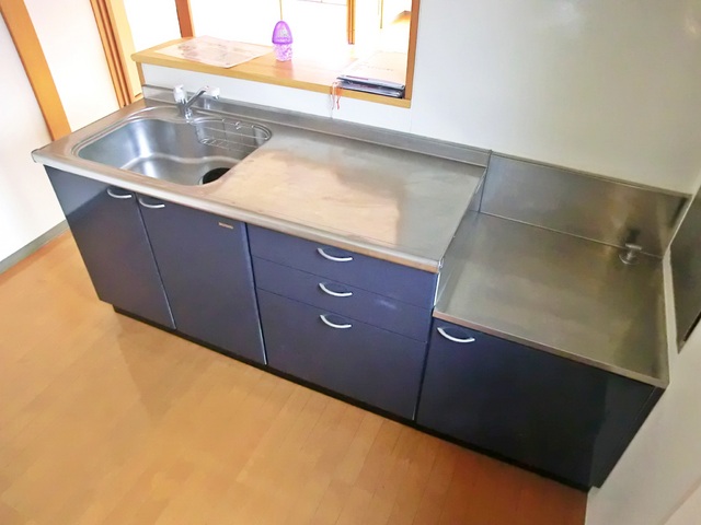 キッチン　ガスコンロ設置可のキッチン！