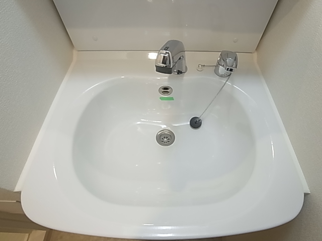 洗面設備　同社使用