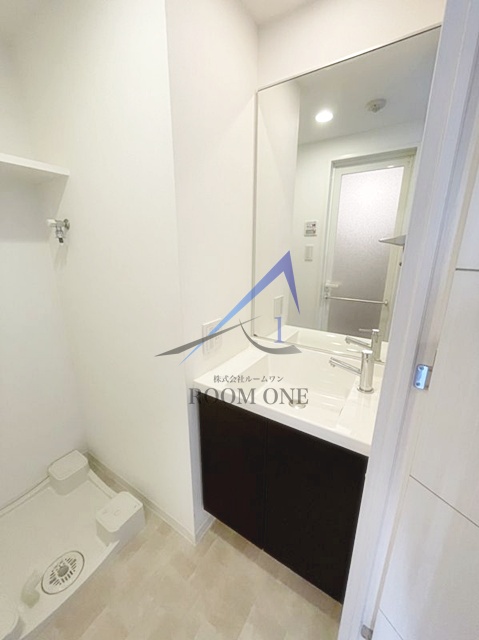 洗面設備　洗面台です。