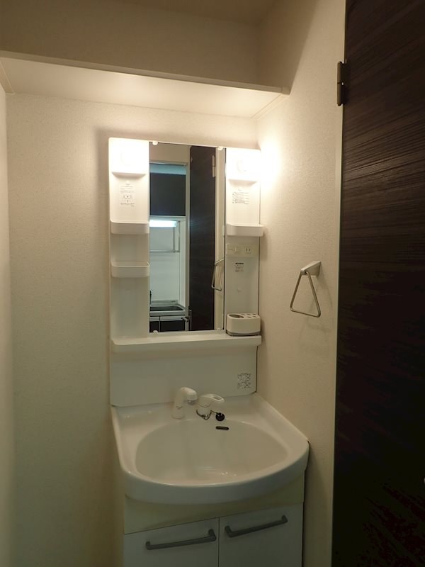 洗面設備　※内装写真は203号になります。