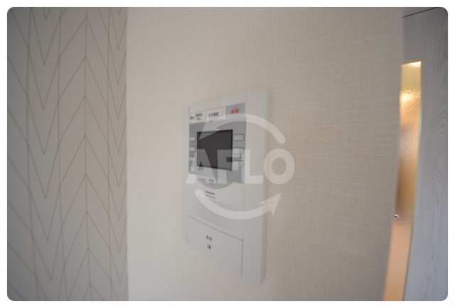 セキュリティ　プレサンス上町台筆ヶ崎NORTH　TVモニター付きインターホ