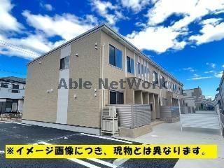 建物外観　建築中