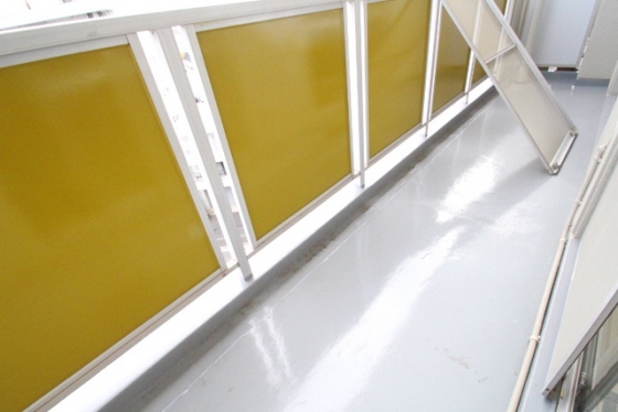 バルコニー　※別号室の写真です。