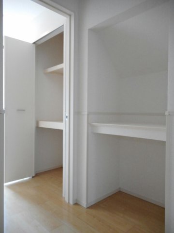 収納　収納のためのスペースです