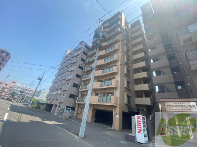 建物外観　札幌市北区北１８条西「さくらハイツ２」