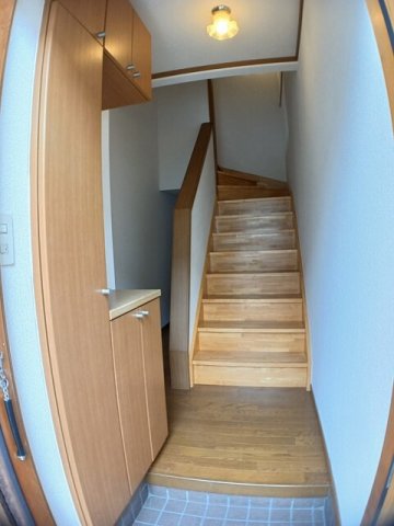 玄関　明るい玄関です