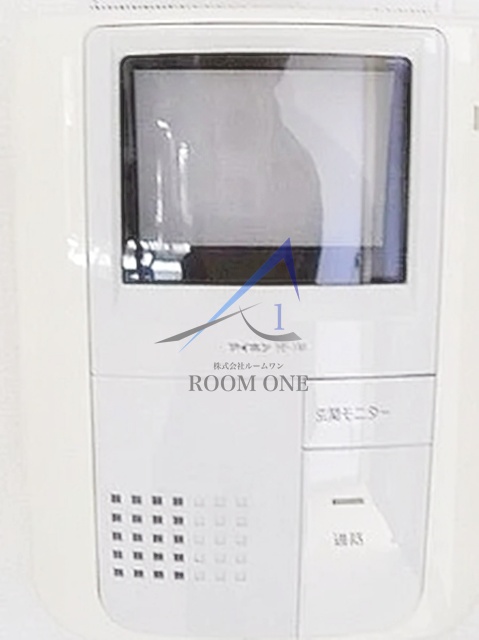 セキュリティ　モニター付きインターホンです。