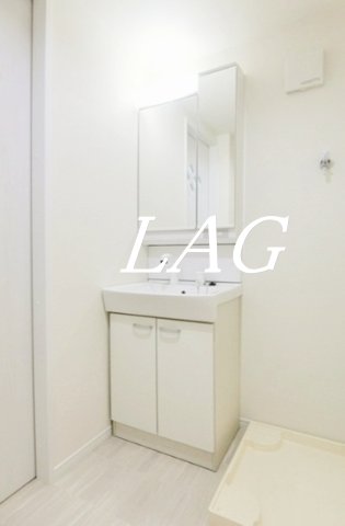 洗面設備　洗面台です。