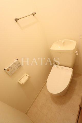 トイレ　同物件別部屋です。