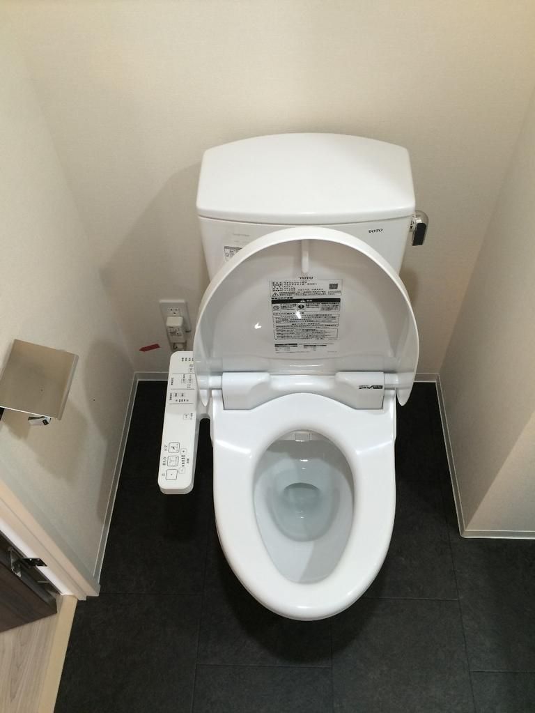 洗面設備　独立洗面化粧台が付いています