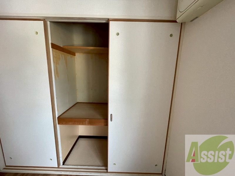 収納　クローゼットがありました。お洋服や荷物はここへ