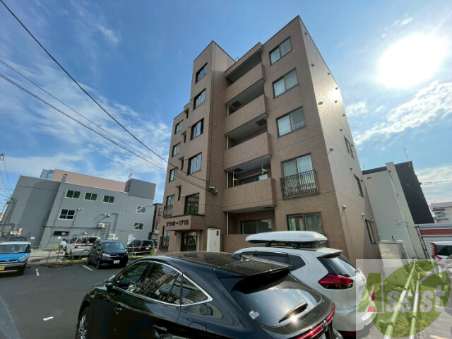 建物外観　札幌市東区北１７条東「ブラボー１７１５」