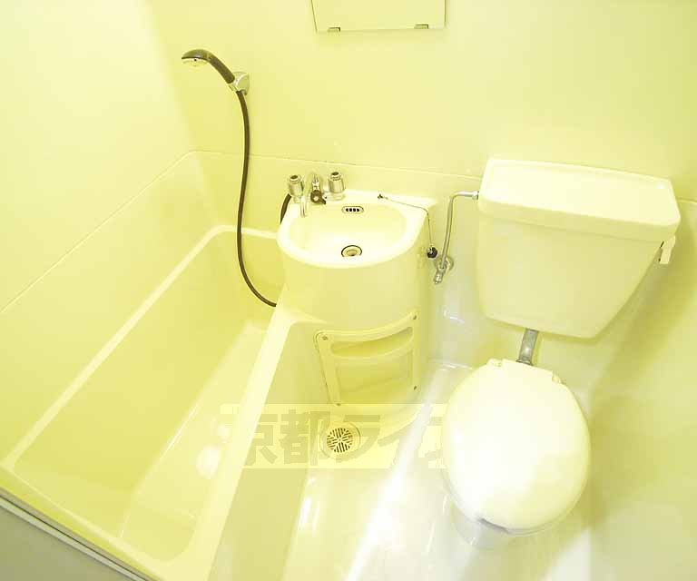 トイレ　ユニットバスのトイレです