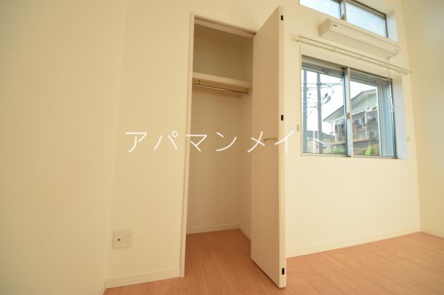 収納　収納のためのスペースです