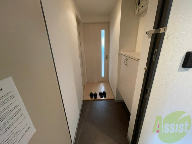 玄関　玄関です。白を基調としていて清潔感があります！