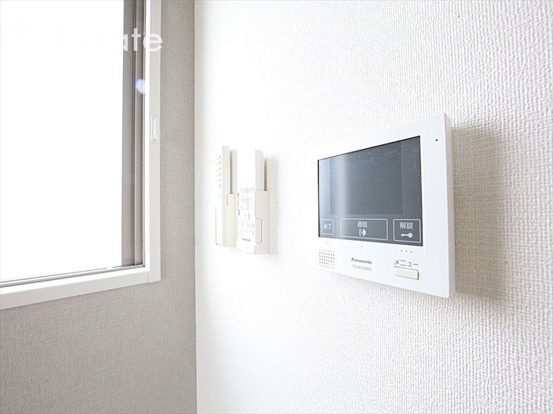 セキュリティ　モニター付きインターホン