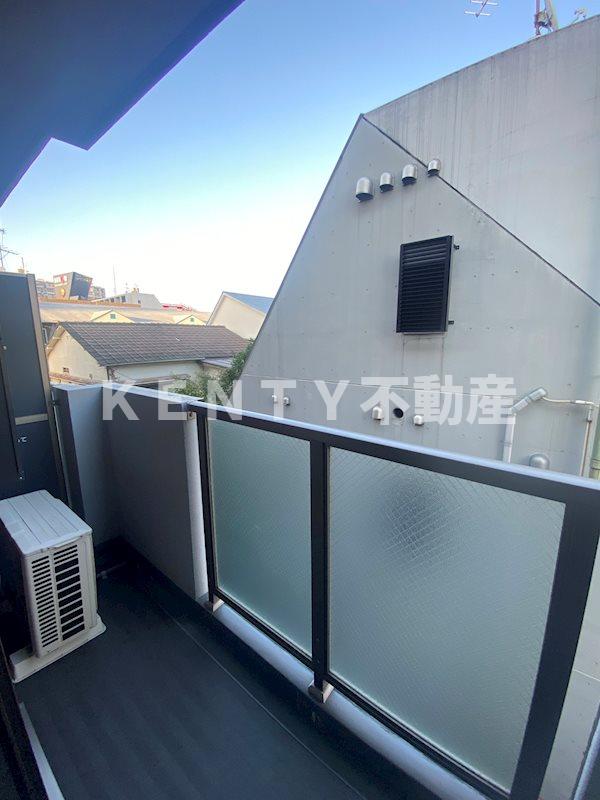 バルコニー　落ち着いた時間を過ごせるバルコニーです