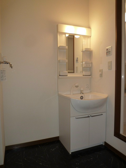 洗面設備　202の写真です