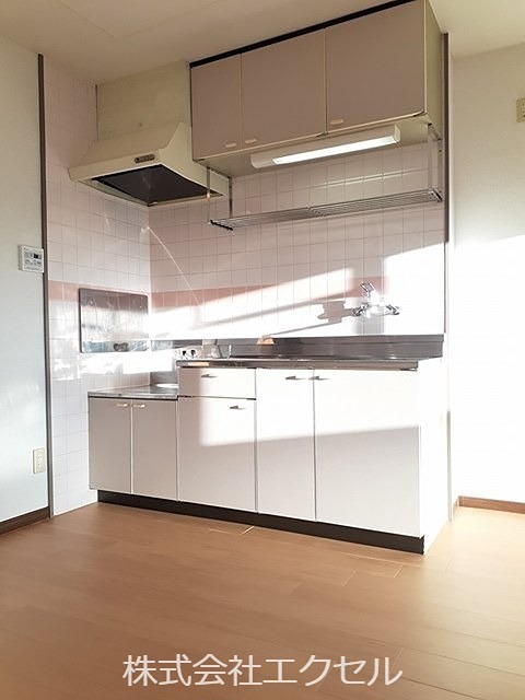 キッチン　お好きなガスコンロが設置できます。