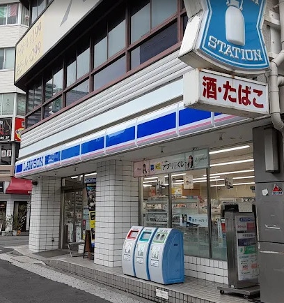 コンビニ　ローソン 谷町三丁目西店（コンビニ）まで387m