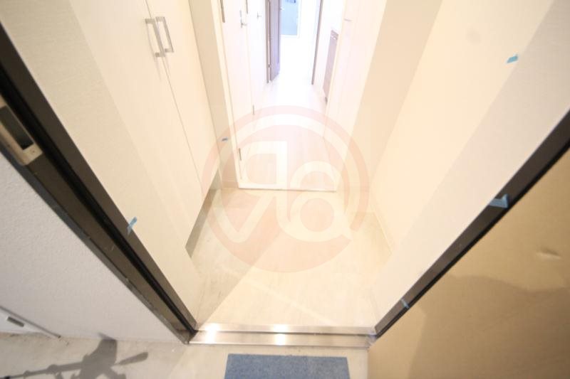 玄関　収納もある玄関です