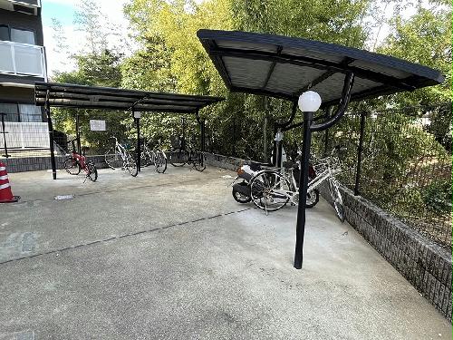 その他共有部分　駐輪場　原付＆自転車のみ駐輪可能