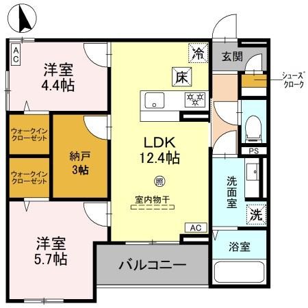 COCOONIAの間取り写真