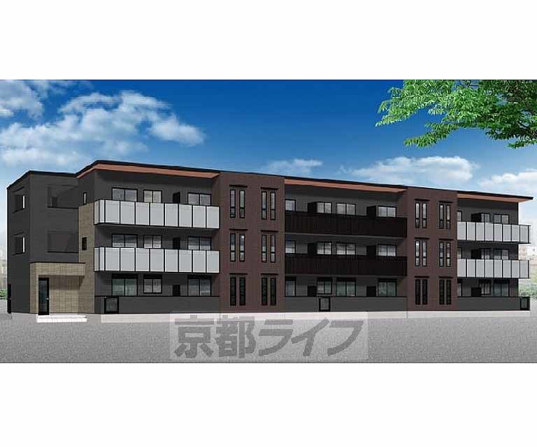 建物外観　予想図、・完成予想図