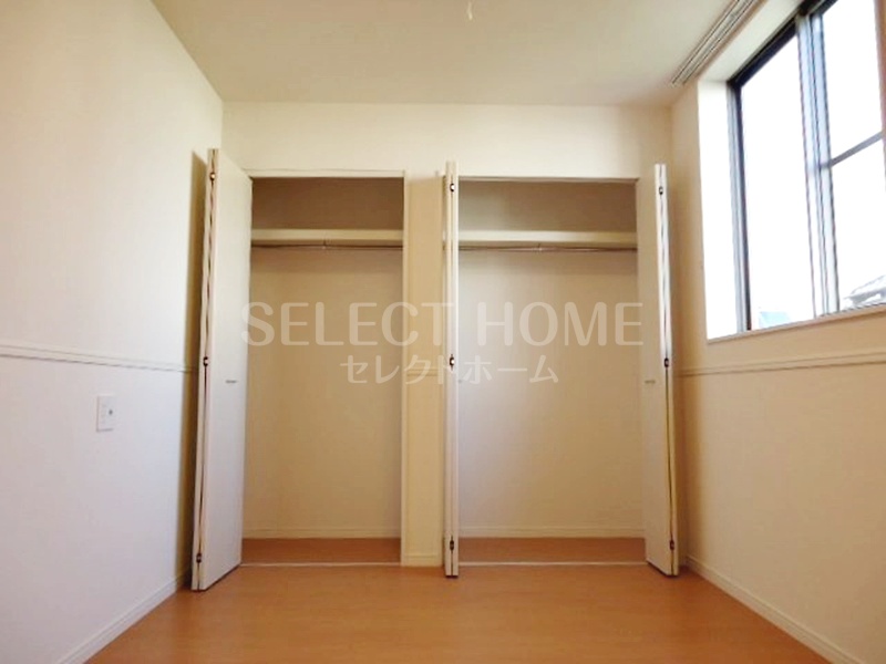 収納　十分な収納スペースがあります