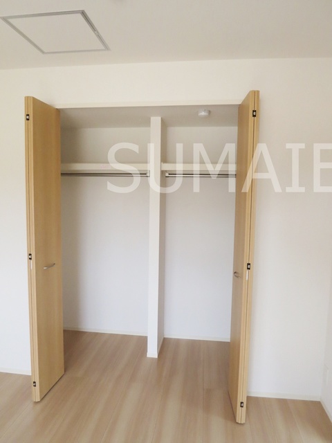 収納　クローゼットタイプの収納です。