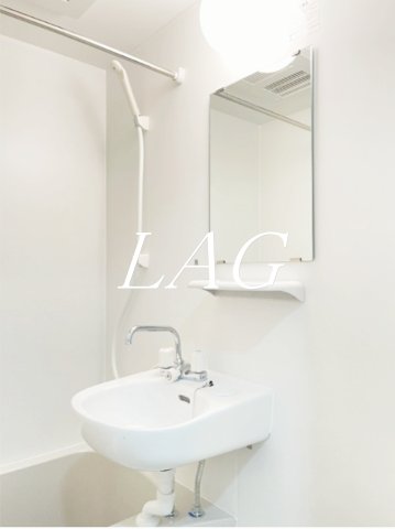 洗面設備　洗面台です。