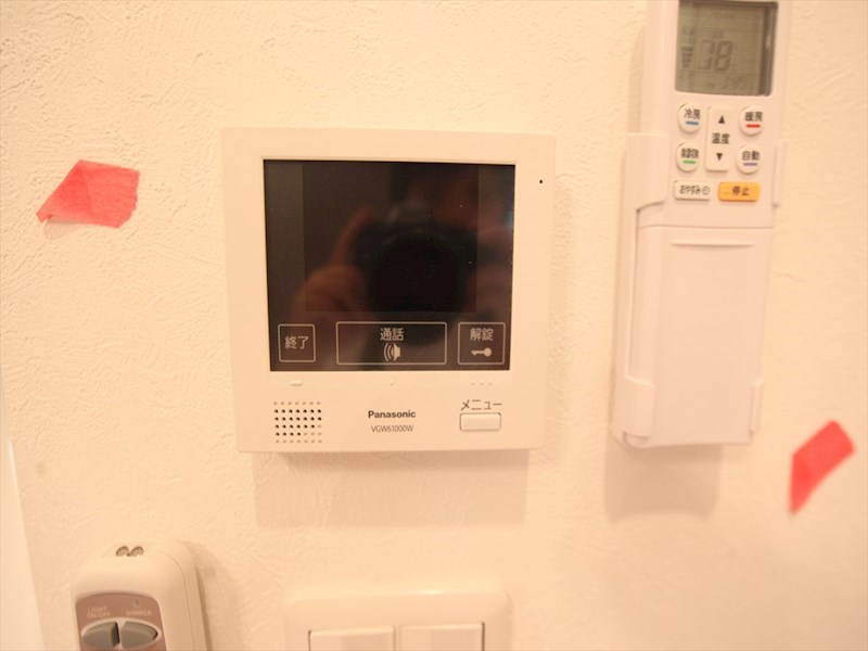セキュリティ　ＴＶモニター付インターホン