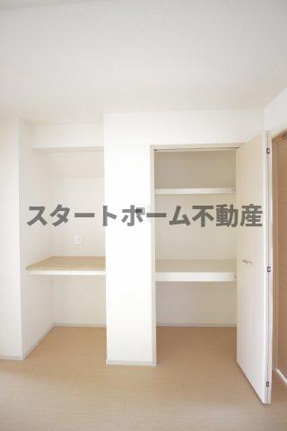 収納　収納のためのスペースです