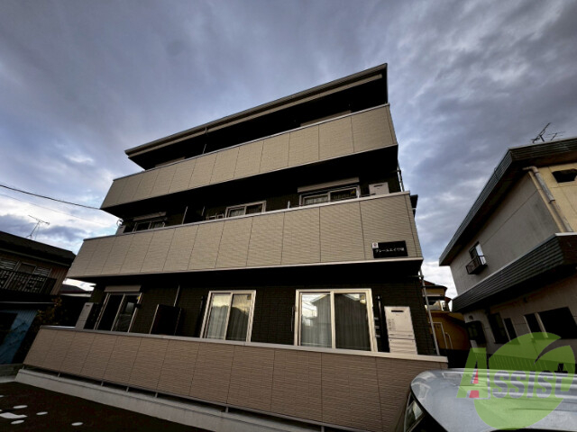 建物外観　若林区かすみ町「クレールエイワ７」