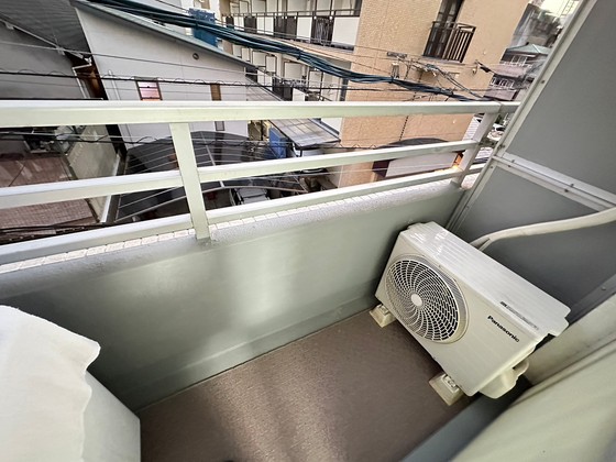 バルコニー　※別部屋の写真です