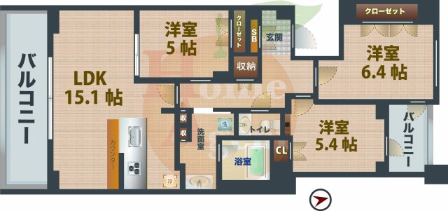 間取り図