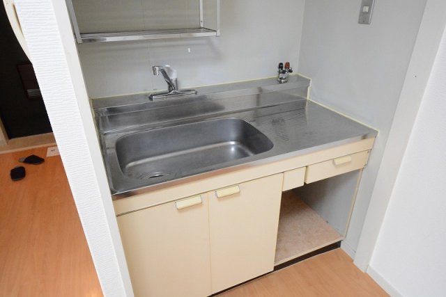 キッチン　壁付けキッチンでスペースを有効活用できます！