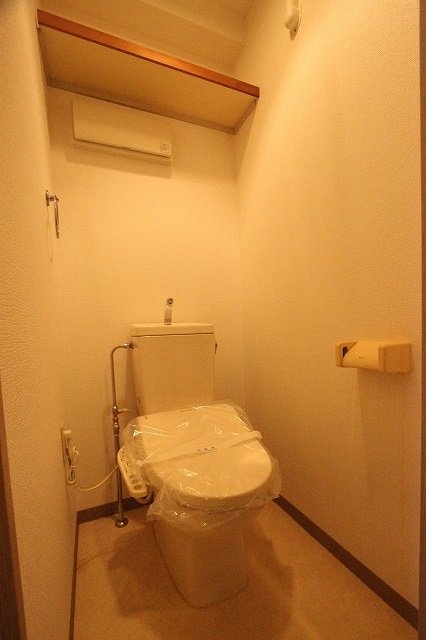 トイレ　同物件別号室のものです。