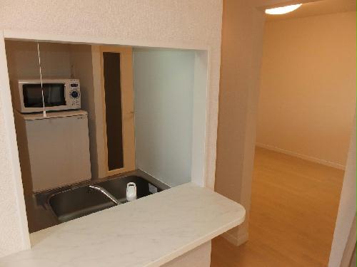 その他設備　キッチンカウンター付き　【冷蔵後・電子レンジ】