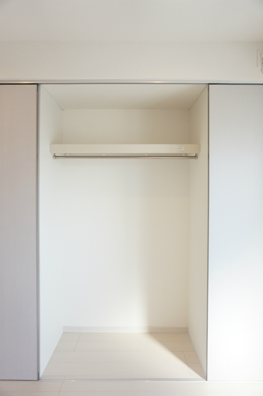 収納　たっぷりとした収納スペースです