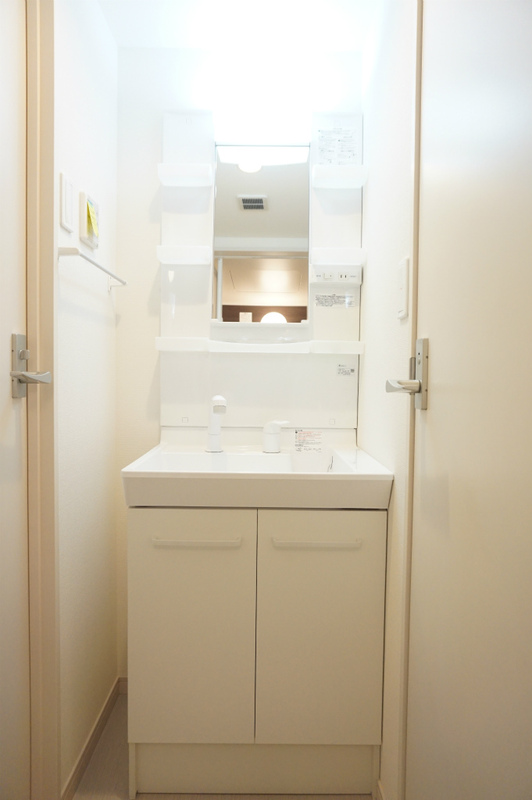 洗面設備　使いやすい洗面所です