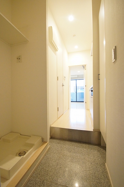 玄関　玄関から。