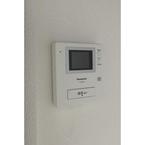 セキュリティ　モニター付きインターホンです